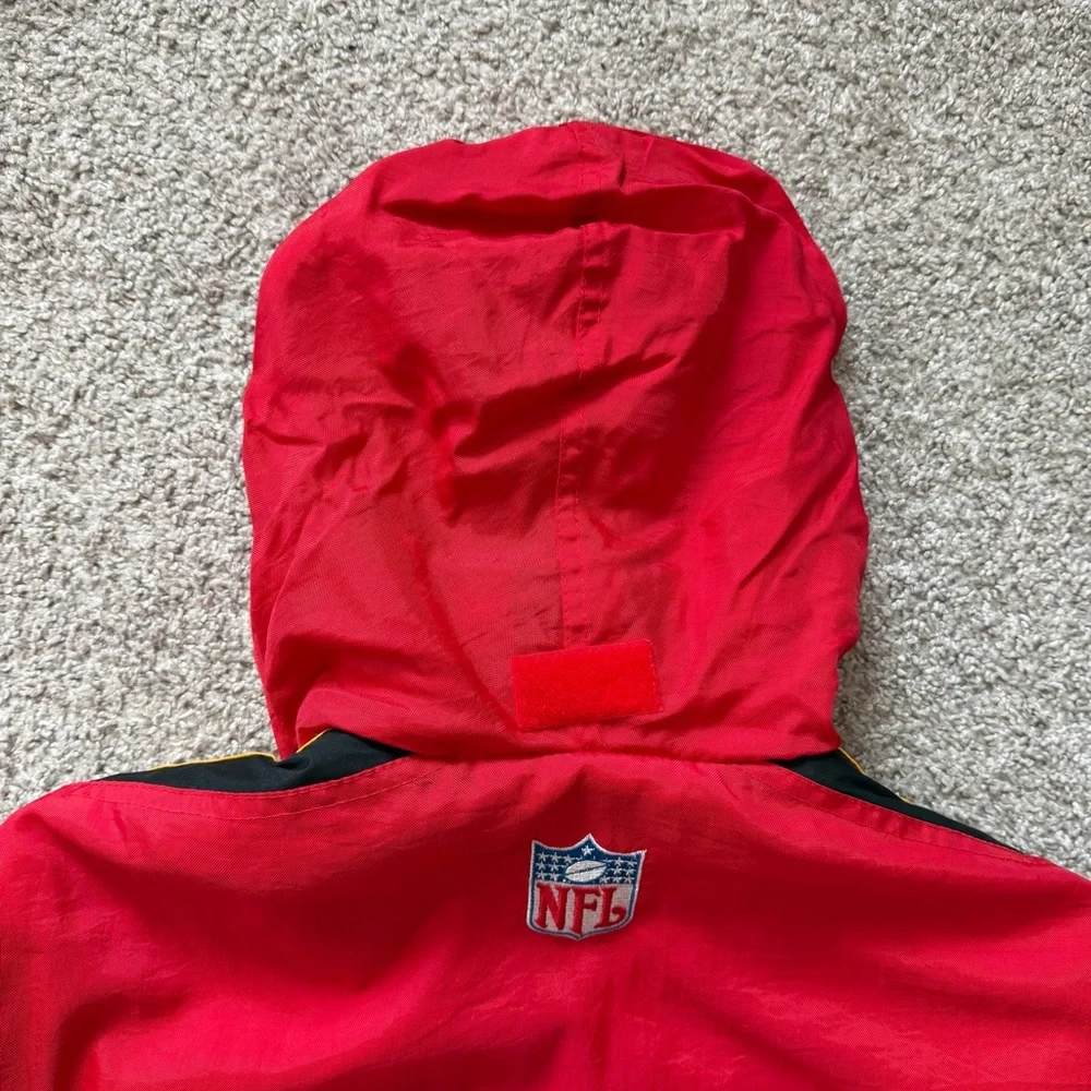 Vintage 90s Kansas City Chiefs NFL Pro Line Logo Athletic Jacket Youth XL Red - Picture 15 of 16